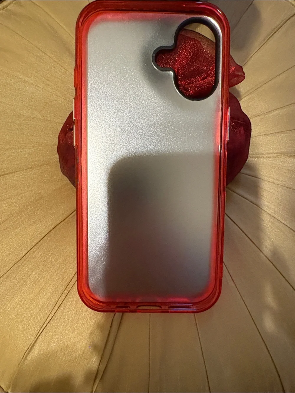 NWT Red Labubu Character Protective iPhone Case 16/17 - Unbranded